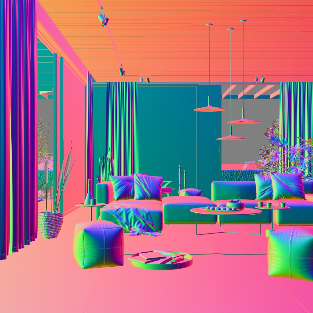 Application SDK > Utility Render Elements > VRaySamplerInfo_ReflectionVector_WorldSpace.jpg