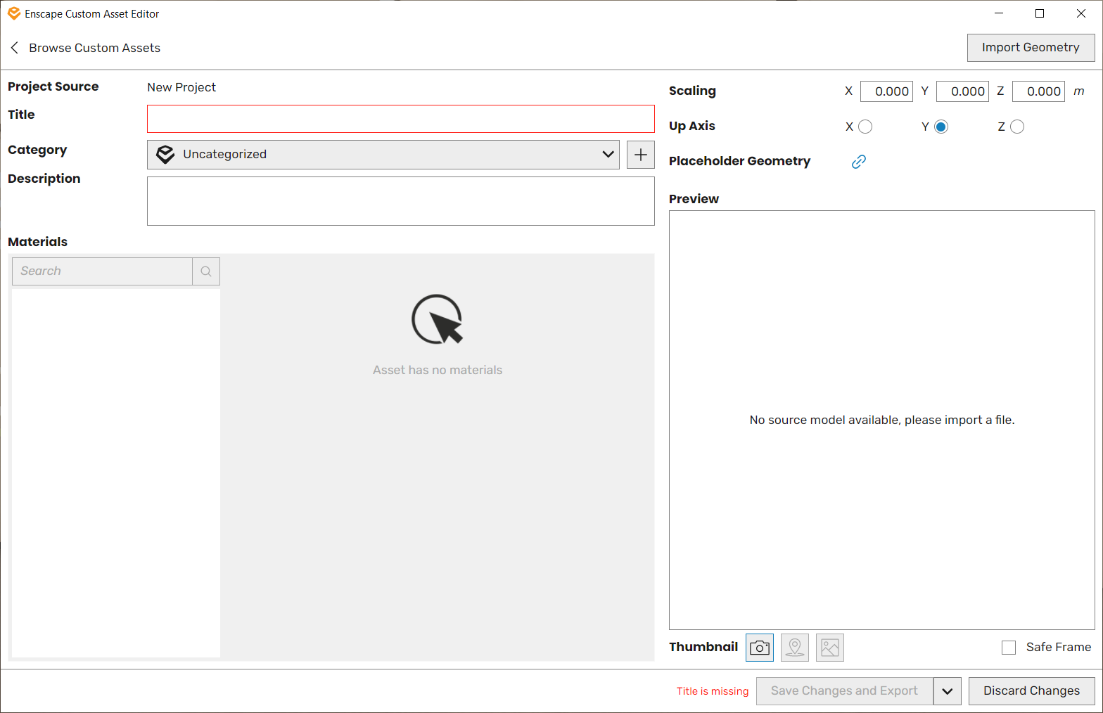 Enscape for Revit > Custom Asset Library > Asset_has_no_material.png