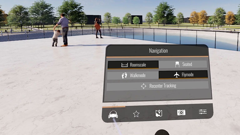 Enscape for Revit > Virtual Reality Headset > navigation_4-0.jpg