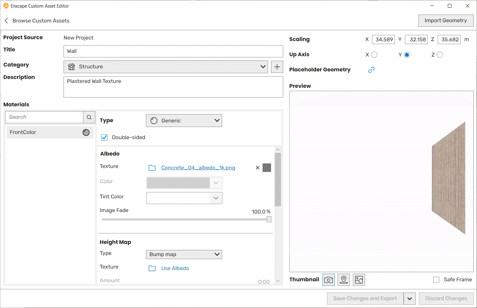 Enscape for Rhino > Custom Asset Library > Preview_Asset.gif