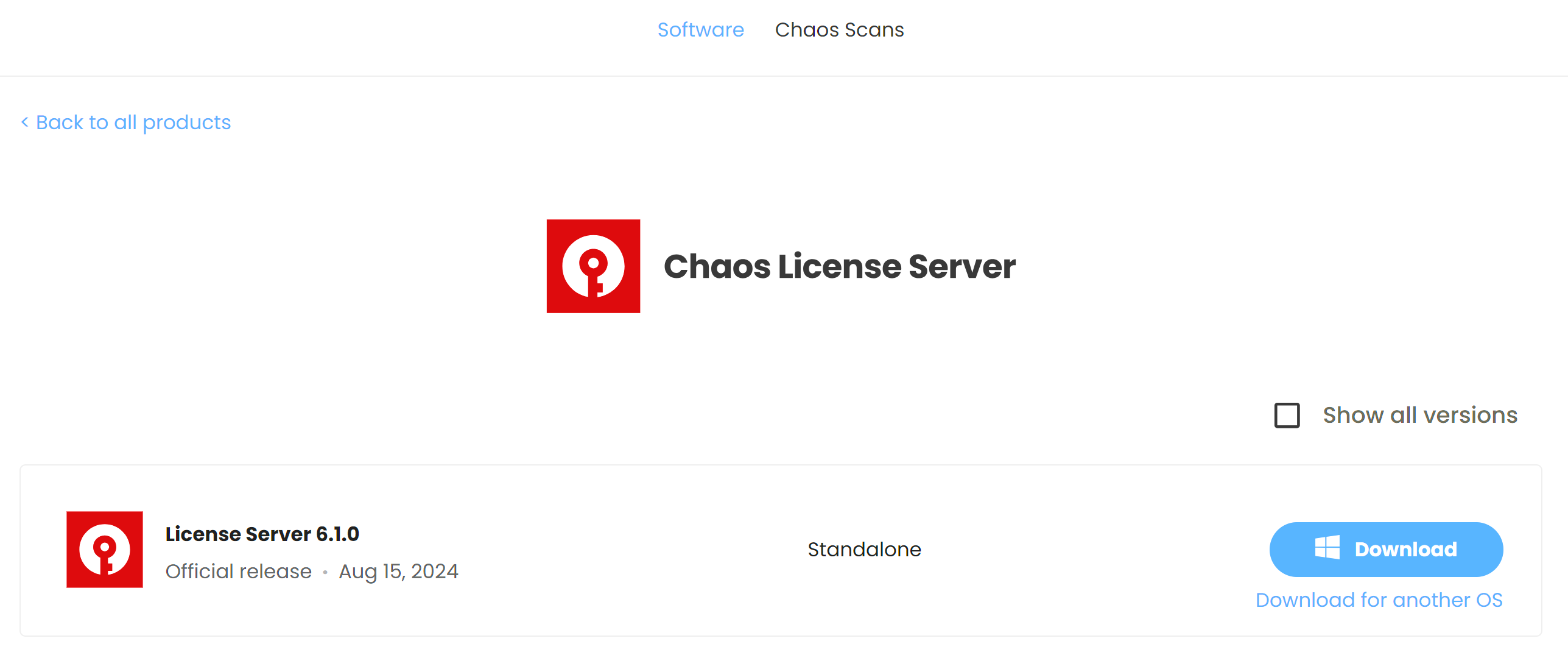 Installing the License Server - Chaos Licensing - Global Site Installing the License Server - Chaos Licensing - Global Site