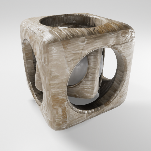 V-Ray for 3ds Max > VRayMtlReflectGlossiness > Unreal_Cube.PNG