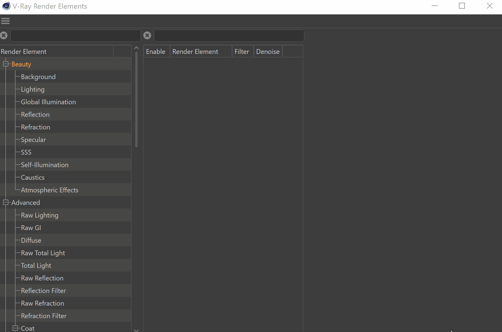 V-Ray for Cinema 4D > Refraction RE > C4D_AddRenderElement.gif