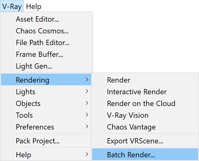 name of box in vray rendering for rhino