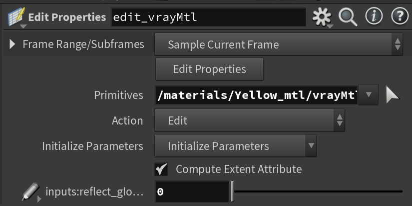 V-Ray for Houdini > Material Overrides > Hou20_VRay6.2_MaterialOverride_Spreadsheet_Params.png