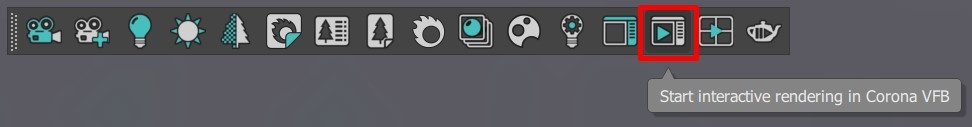Corona for 3ds Max > Corona Interactive Rendering > Corona10Daily_CoronaIR_StartIR_ChaoToolbar.jpg