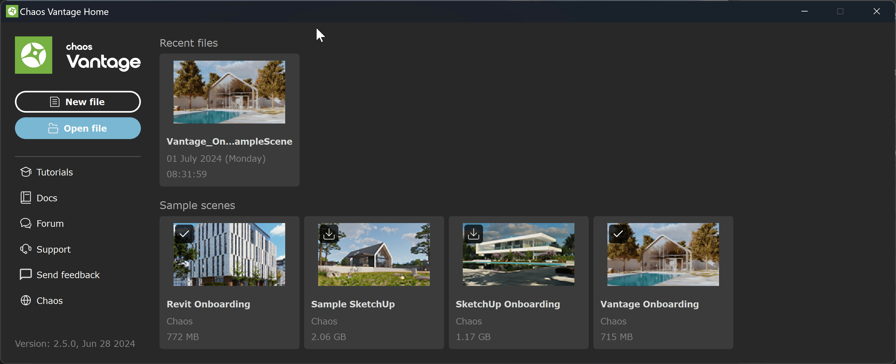 Vantage_HomeScreen_menus.gif