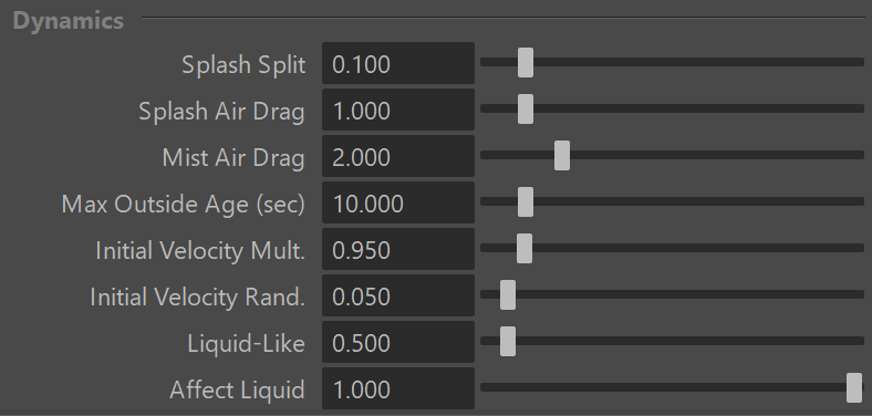 Phoenix for Maya > Liquid Splash and Mist > phxMaya2023_51001_sim_splashMist_Dynamics.png